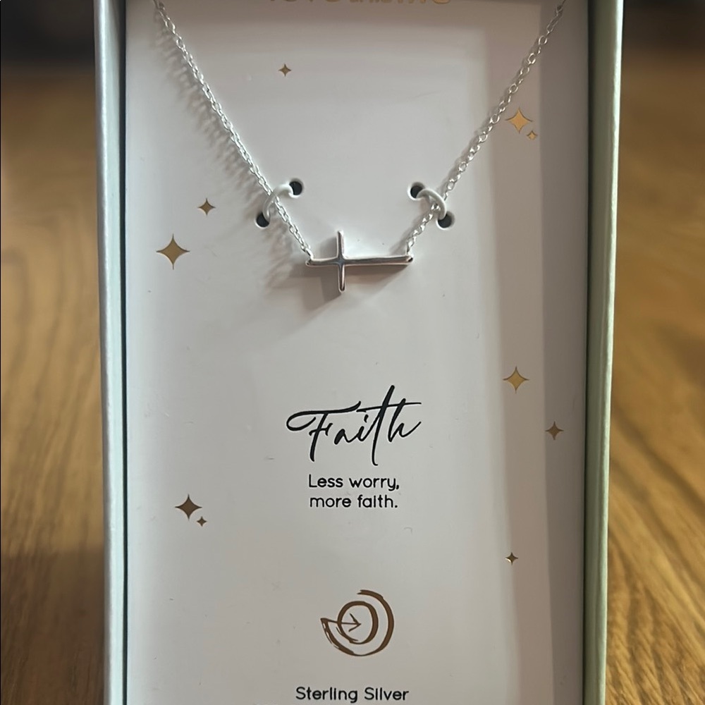 Silver Cross Necklace